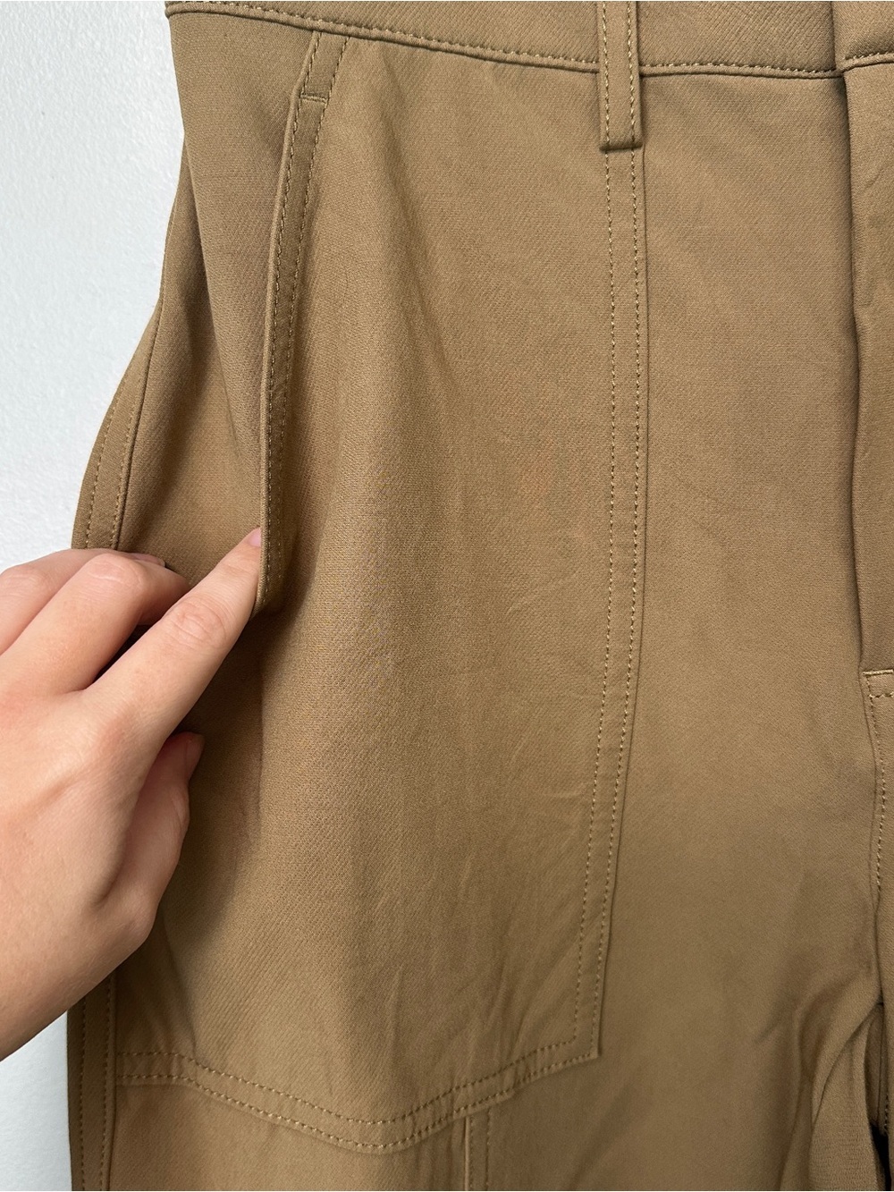 Banana Republic Women's Khaki Tan Utility Trousers - Picture 3 of 5